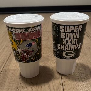 Vintage Green Bay Packers Super Bowl 31 McDonald’s Champion Collector Cups 1997